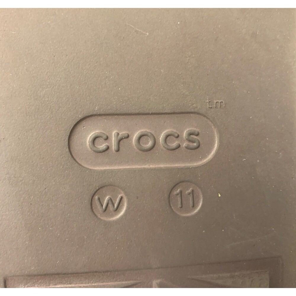 Crocs Dylan Platform Clog Shoes Womens 11 Tan Brown Comfort Chunky Mule Slip On - Picture 8 of 11